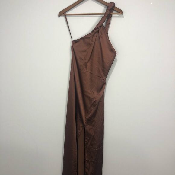 NWT Free People Victoria Maxi Dress In Chocolate Lava Size 8 - Picture 5 of 13